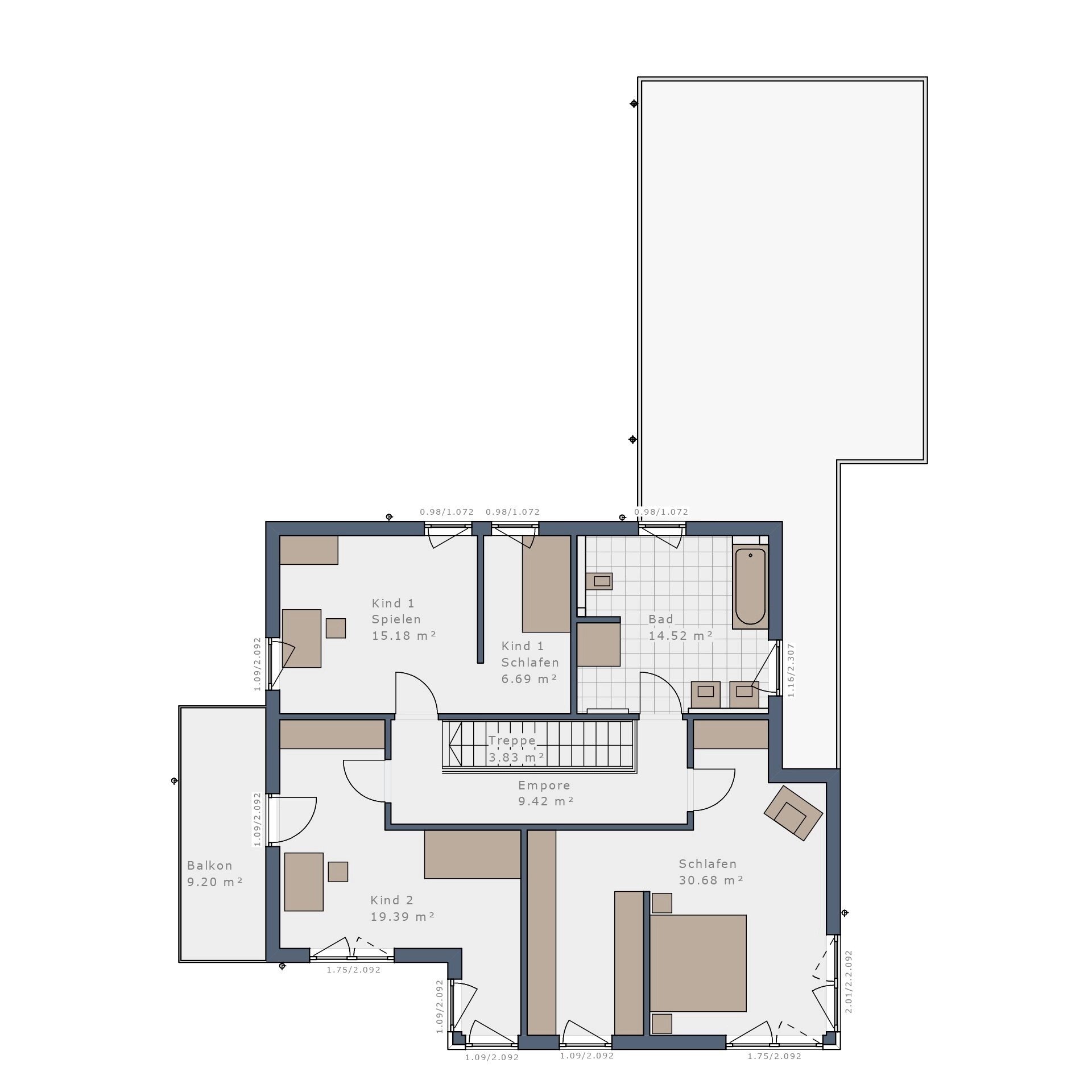 Einfamilienhaus zum Kauf provisionsfrei 1.046.770 € 5 Zimmer 208 m²<br/>Wohnfläche 1.335 m²<br/>Grundstück Bad Säckingen Bad Säckingen 79713