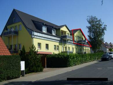 Wohnung zur Miete 520 € 2 Zimmer 60 m² 2. Geschoss Schartweg 40 Sangerhausen Sangerhausen 06526