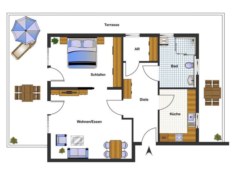 Penthouse zum Kauf 399.000 € 2,5 Zimmer 92,1 m² frei ab sofort Pfullingen 72793