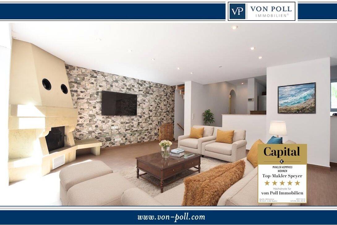 Einfamilienhaus in ruhiger Lage mit Einbauküche und Kamin