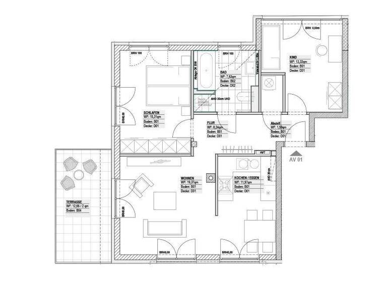 Wohnung zum Kauf - Erstbezug provisionsfrei 1.599.000 € 3 Zimmer 84,2 m² EG Gumbinnenstraße 13 München 81929
