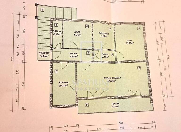 Wohnung zum Kauf 340.000 € 3 Zimmer 97 m² 2. Geschoss Icici, Opatija - Okolica Icici, Ika
