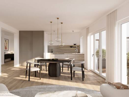 Wohnung zum Kauf - Neubau provisionsfrei 1.470.000 € 2 Zimmer 76,8 m² 1. Geschoss Bismarckstraße 26 München 80803