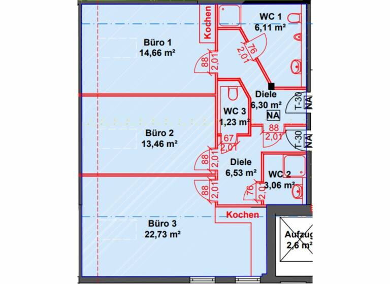 Büro zur Miete provisionsfrei Bergwaldstraße 4 Pfullendorf 88630
