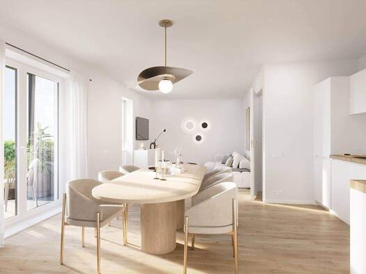 Wohnung zur Miete - Erstbezug 1.635 € 4 Zimmer 100,2 m² 1. Geschoss frei ab 01.02.2026 Wehneltstr. 4b Innenstadt Erlangen 91052