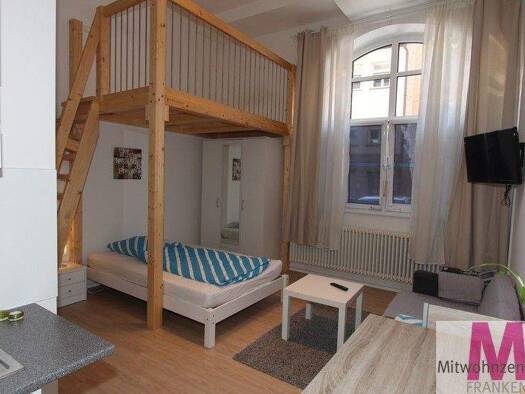 Wohnung zur Miete Wohnen auf Zeit 785 € 1 Zimmer 39 m² frei ab sofort Lorenz Nürnberg 90402