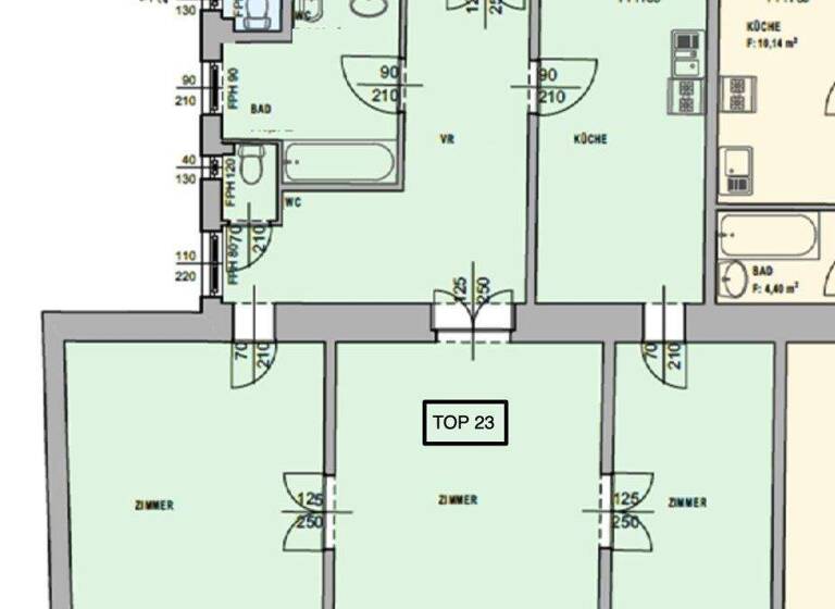 Wohnung zum Kauf 695.000 € 3,5 Zimmer 107 m² 4. Geschoss Gumpendorfer Straße 118A Wien 1060