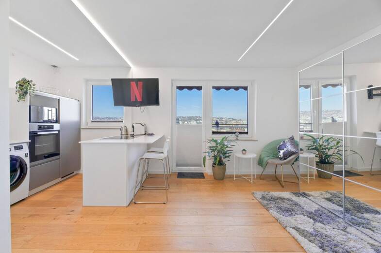 Wohnung zum Kauf provisionsfrei 249.000 € 1,5 Zimmer 35 m² Dachgeschoss, 4. Geschoss Alexanderstraße 48 / 50 Heusteigviertel Stuttgart 70182