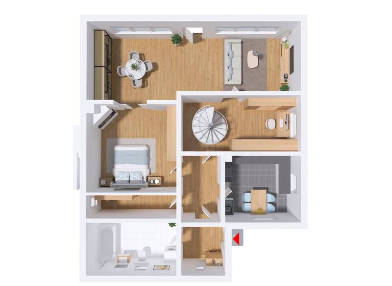 Einfamilienhaus zum Kauf 98.000 € 2 Zimmer 91 m²<br/>Wohnfläche 621 m²<br/>Grundstück Schildhorst Freden 31084