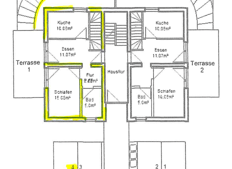 Maisonette zur Miete 510 € 2 Zimmer 74 m² Geschoss EG/1 frei ab sofort Altenburg 04600