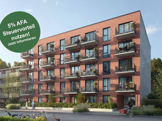 Terrassenwohnung zum Kauf - Neubau provisionsfrei 499.000 € 2 Zimmer 57,5 m² EG Tiedemannstraße 20 Stellingen Hamburg 22525
