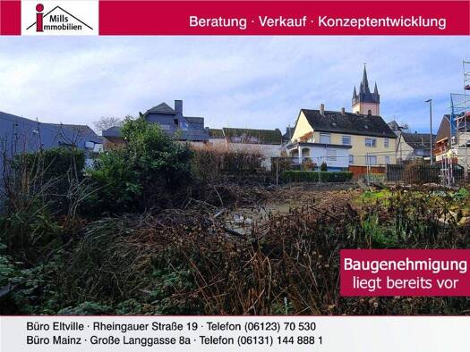 Grundstück zum Kauf 168.000 € 185 m² Grundstück Rauenthal Eltville am Rhein 65345