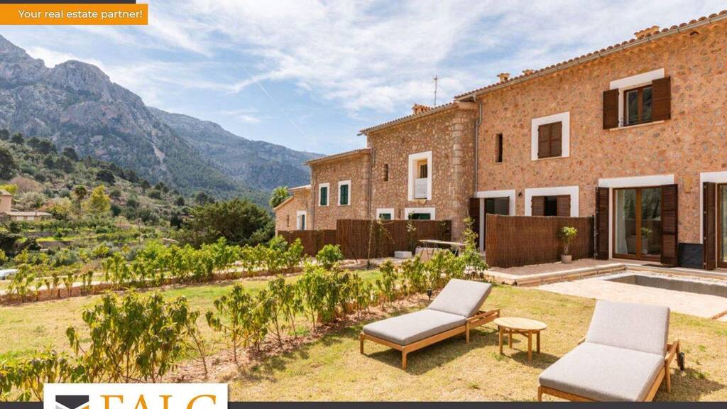 Reihenmittelhaus zum Kauf - Erstbezug provisionsfrei 1.400.000 € 4 Zimmer 130 m² 926 m² Grundstück Fornalutx 07109