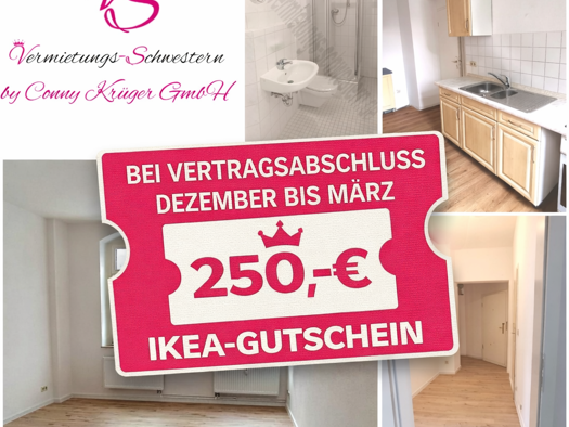 Wohnung zur Miete 255 € 1 Zimmer 37,6 m² 1. Geschoss frei ab sofort Margaretenstraße 31 Hilbersdorf Chemnitz 09131