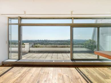 Penthouse zur Miete 1.540 € 2,5 Zimmer 110,9 m² Dachgeschoss, 5. Geschoss frei ab sofort Max-Brod-Weg 6 Freiberg Stuttgart 70437