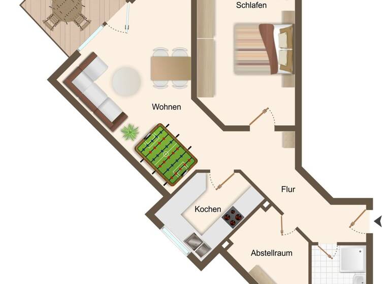 Wohnung zum Kauf 249.000 € 2 Zimmer 72 m² 1. Geschoss Schnelsen Hamburg 22457