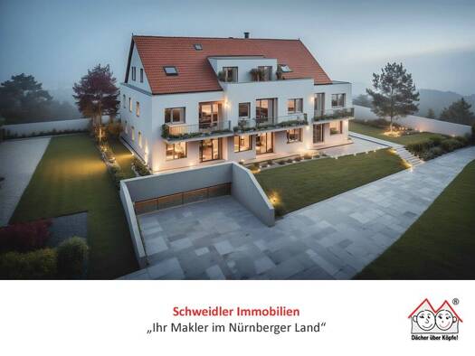 Wohnung zum Kauf - Erstbezug provisionsfrei 340.000 € 2 Zimmer 59,7 m² 1. Geschoss Heuchling Lauf an der Pegnitz 91207