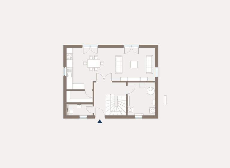 Einfamilienhaus zum Kauf provisionsfrei 491.000 € 4 Zimmer 143,3 m²<br/>Wohnfläche 523 m²<br/>Grundstück Kleinsendelbach Kleinsendelbach 91077