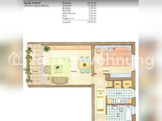 Wohnung zur Miete Tauschwohnung 470 € 2 Zimmer 54 m² Mitte Berlin 10559