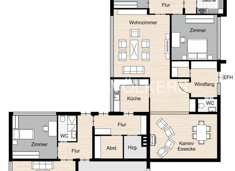 Bungalow zum Kauf 425.000 € 6 Zimmer 165 m² 4.429 m² Grundstück Bothel 27386
