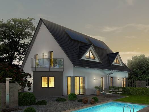 Doppelhaushälfte zum Kauf 486.879 € 4 Zimmer 125 m² 480 m² Grundstück Frensdorf Frensdorf 96158