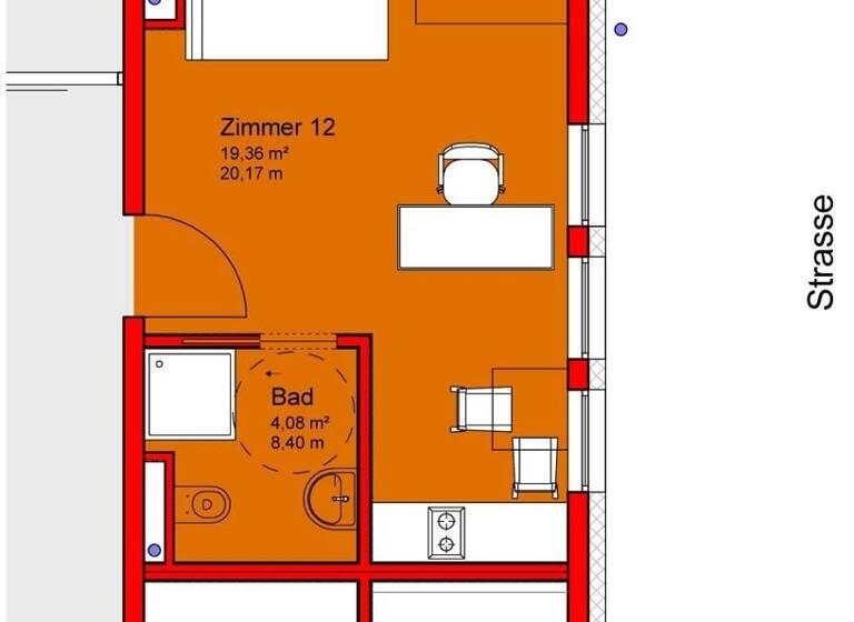 Wohnung zum Kauf 120.000 € 1 Zimmer 23,5 m²<br/>Wohnfläche EG<br/>Geschoss Stiftsstraße 1 Reudnitz-Thonberg Leipzig 04317