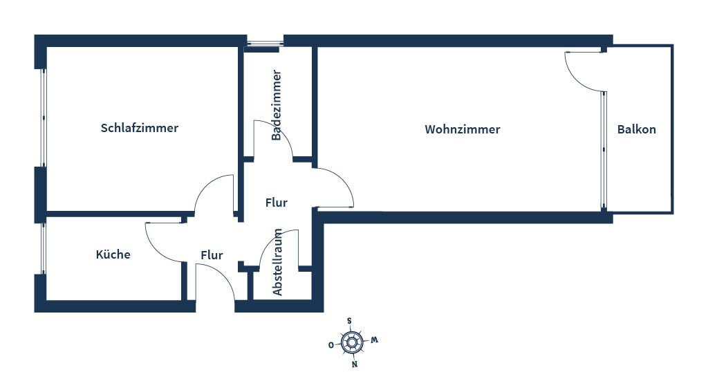 Wohnung zum Kauf 225.000 € 2 Zimmer 47,6 m²<br/>Wohnfläche 2.<br/>Geschoss Eidelstedt Hamburg 22523