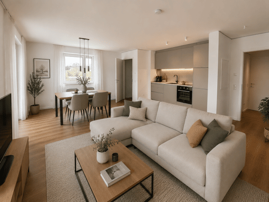 Wohnung zum Kauf - Erstbezug provisionsfrei 371.000 € 3 Zimmer 80,5 m² EG frei ab sofort Hauptstraße 30 Denkendorf 85095