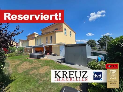 Doppelhaushälfte zum Kauf 685.500 € 4 Zimmer 147,5 m² 330 m² Grundstück Nauheim 64569