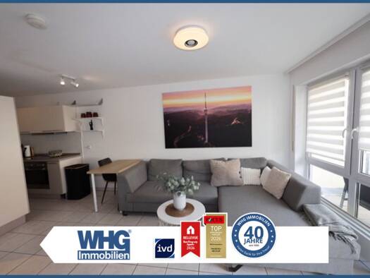 Wohnung zur Miete 570 € 2 Zimmer 42,5 m² 2. Geschoss frei ab 01.11.2026 Marbach Marbach am Neckar 71672
