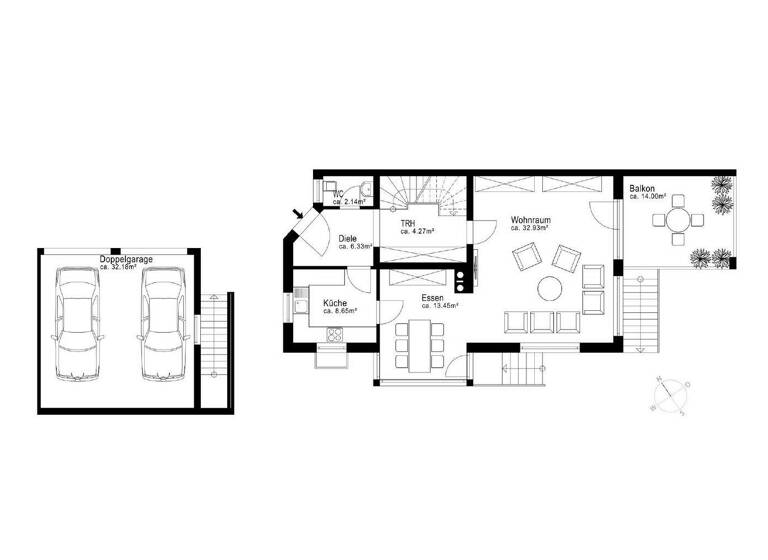 Doppelhaushälfte zum Kauf 849.000 € 4 Zimmer 178 m² 424 m² Grundstück Kottgeisering 82288