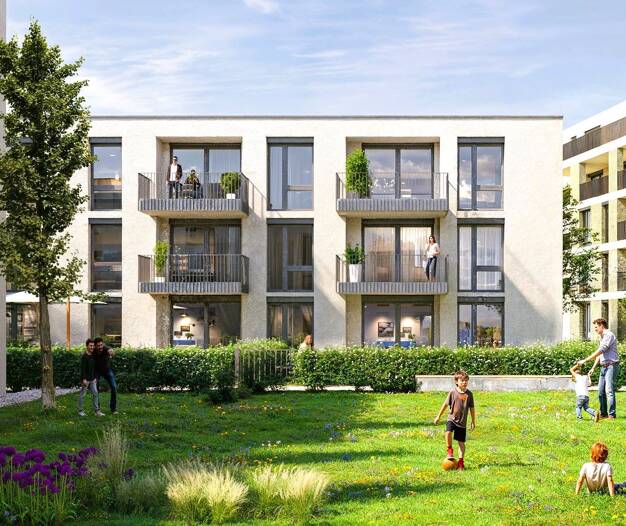 Wohnung zur Miete - Erstbezug 1.050 € 3,5 Zimmer 83,3 m² 1. Geschoss frei ab sofort Ingersheim Crailsheim 74564