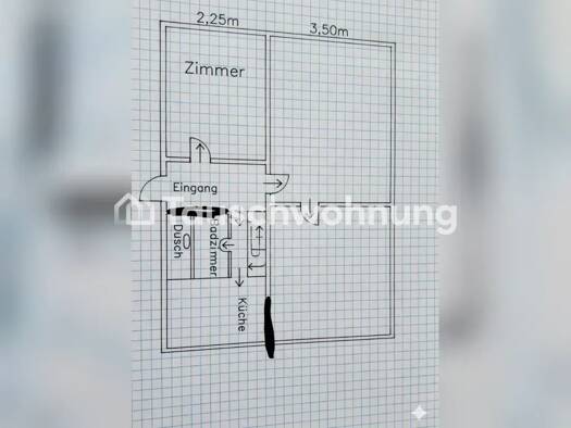 Wohnung zur Miete Tauschwohnung 385 € 2,5 Zimmer 57 m² 3. Geschoss Französisch Buchholz Pankow 10405