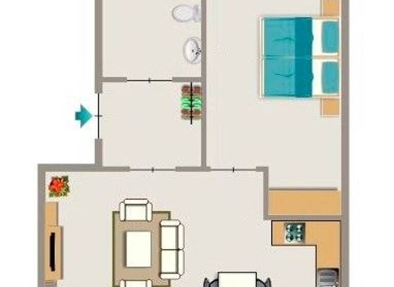 Wohnung zur Miete 342 € 2,5 Zimmer 41,6 m² 1. Geschoss frei ab 01.09.2025 Am Koppstück 36 Werne Bochum 44894