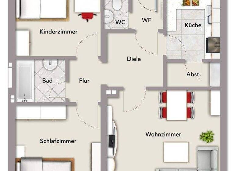 Wohnung zum Kauf 275.000 € 3 Zimmer 69 m² Heroldsberg 90562