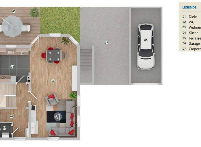 Einfamilienhaus zum Kauf 349.000 € 5 Zimmer 110 m² 1.172 m² Grundstück Ummerstadt 98663