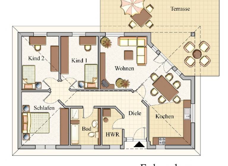 Einfamilienhaus zum Kauf 377.190 € 4 Zimmer 97 m² 510 m² Grundstück Lange Str. 24 Brinnis Schönwölkau 04509