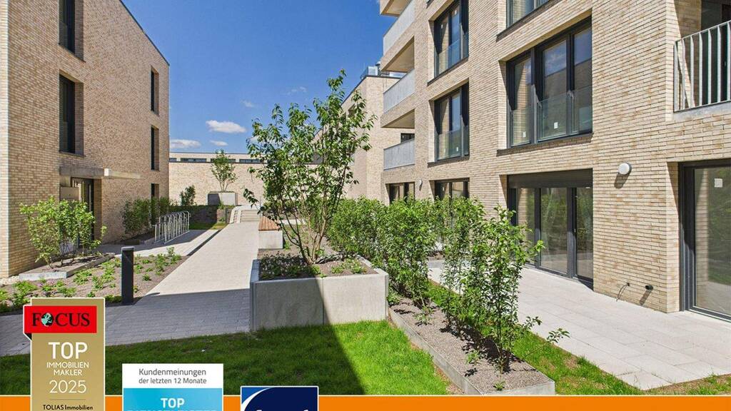 Wohnung zur Miete - Erstbezug 1.200 € 2 Zimmer 60,5 m² 2. Geschoss frei ab sofort Ost Sindelfingen 71065