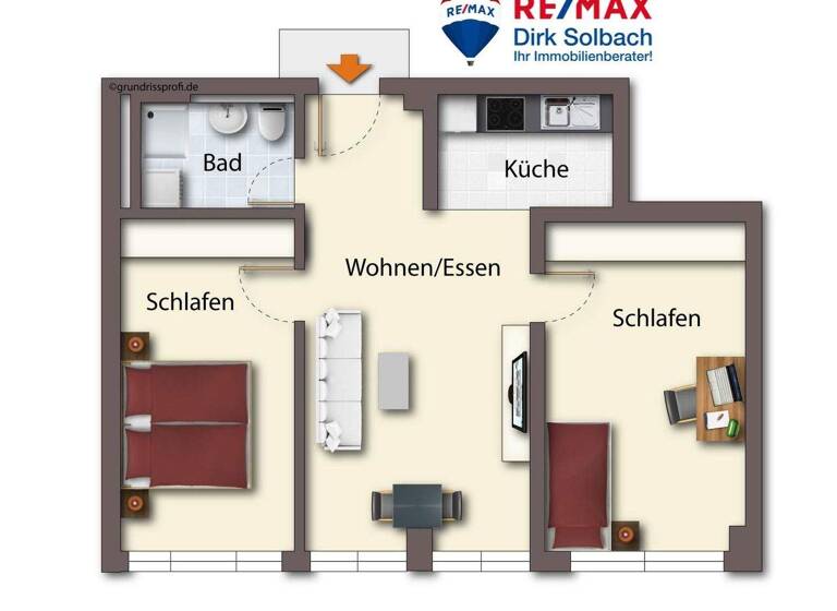 Wohnung zum Kauf 298.000 € 3 Zimmer 64 m² Stockackerweg 83 Königsbau Konstanz 78464