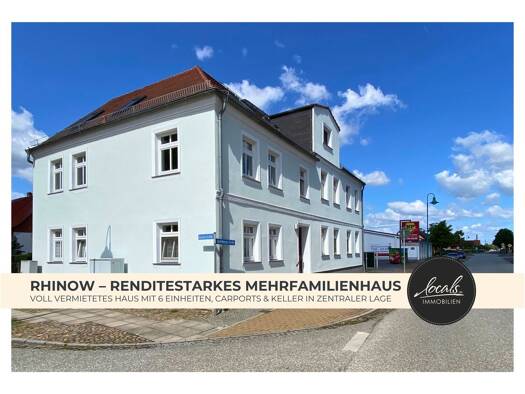 Mehrfamilienhaus zum Kauf 16 Zimmer 319,7 m² 780 m² Grundstück Rhinow Rhinow 14728