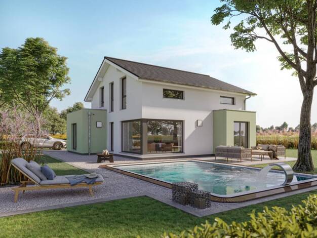 Einfamilienhaus zum Kauf provisionsfrei 494.632 € 5 Zimmer 158,8 m² 740 m² Grundstück Hentern 54314