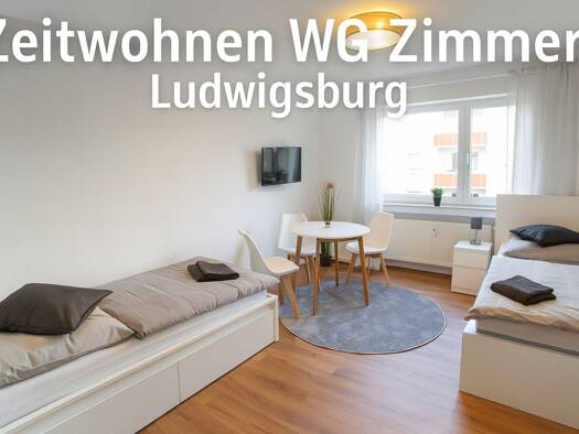 Studio zur Miete auf Zeit 600 € 1 Zimmer 17 m² frei ab 31.05.2026 Landäckerstr. 0 Neckarweihingen Ludwigsburg Neckarweihingen 71642