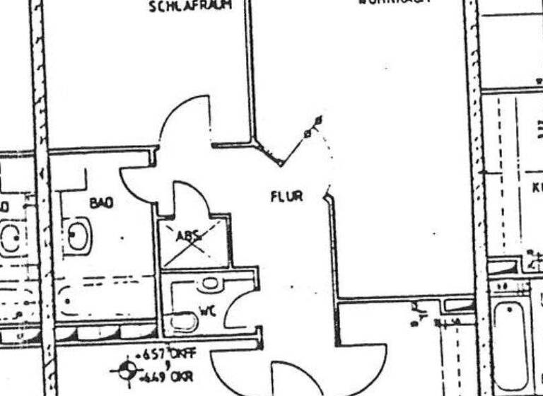Wohnung zur Miete 790 € 3 Zimmer 76,7 m² 2. Geschoss frei ab 01.03.2026 Vaßmerstr. 1 Buxtehude 21614