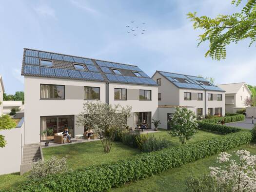 Doppelhaushälfte zum Kauf - Neubau provisionsfrei 847.900 € 5 Zimmer 139,9 m² 198 m² Grundstück Gartenstraße 44 Leutenbach Leutenbach 71397