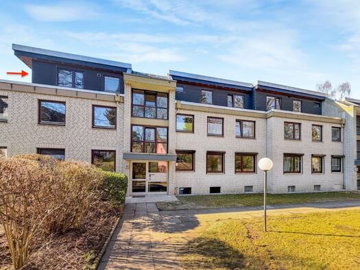 Penthouse zum Kauf provisionsfrei 359.000 € 3 Zimmer 95,5 m² 3. Geschoss Poppenbüttel Wandsbek 22391