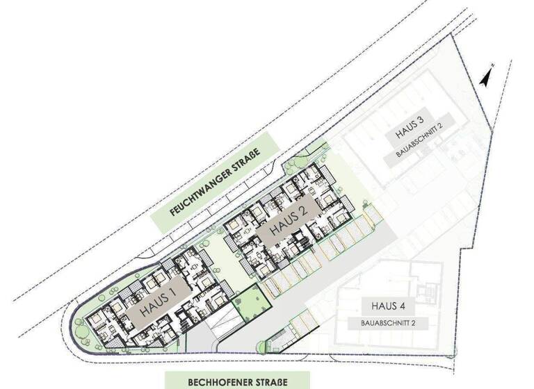 Wohnung zum Kauf provisionsfrei 289.000 € 2 Zimmer 55 m² 3. Geschoss frei ab sofort Feuchtwanger Straße 8 Dinkelsbühl 91550