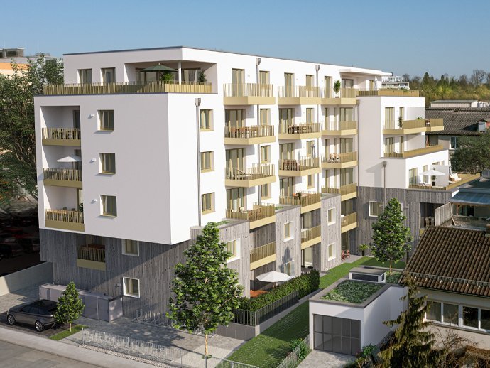 Terrassenwohnung zum Kauf provisionsfrei 710.000 € 3 Zimmer 101,4 m²<br/>Wohnfläche EG<br/>Geschoss Bayerstraße 6 Rosenheim 83022