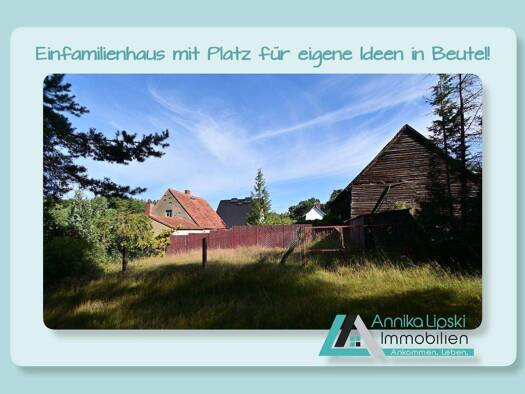 Einfamilienhaus zum Kauf 4 Zimmer 98,2 m² 2.522 m² Grundstück frei ab sofort Beutel Templin 17268