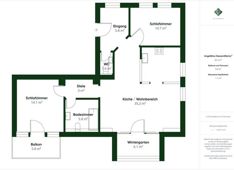 Wohnung zum Kauf 259.000 € 3 Zimmer 80,6 m² Wörgl 6300