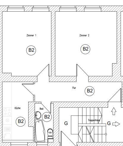 Studio zum Kauf als Kapitalanlage geeignet 336.000 € 2 Zimmer 57,4 m²<br/>Wohnfläche Eugen-Schönhaar-Straße 19 Prenzlauer Berg Berlin 10407